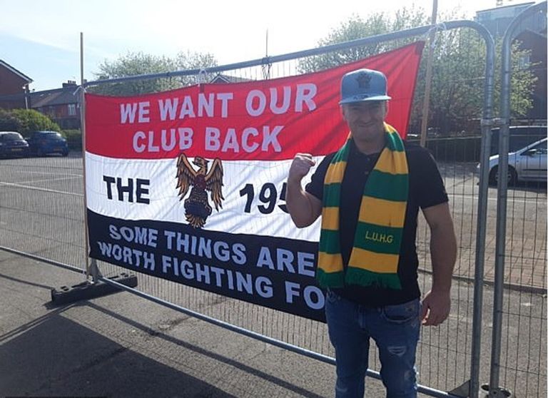 جماهير مانشستر يونايتد