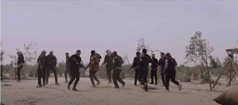 جانب من تدريبات "الفرقة 95" خلال "الاختيار 3" جانب من تدريبات