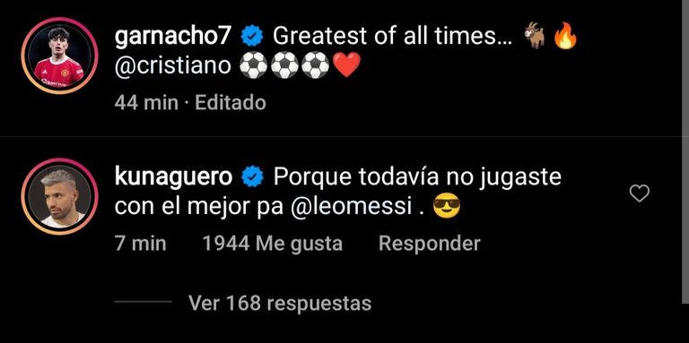 ميسي مع جارناتشو