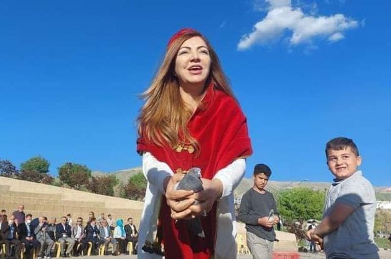 إطلاق سراح نحو 1000 طائر في مدينة السليمانية بكردستان العراق