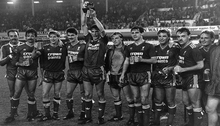 ليفربول بطل كأس دوري السوبر الإنجليزي 1986