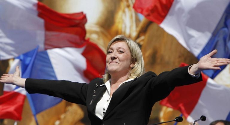 لوبان تخوض معركة الإعادة أمام ماكرون - أرشيفية