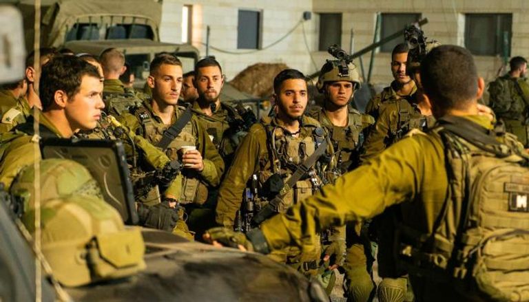 عناصر الجيش الإسرائيلي خلال عملية أمنية في الضفة الغربية