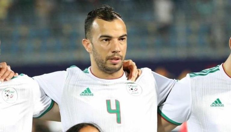 جمال بلعمري لاعب منتخب الجزائر