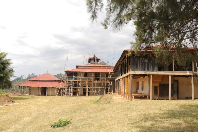 قصر ملك أباجيفار بمدينة جيما غرب إثيوبيا