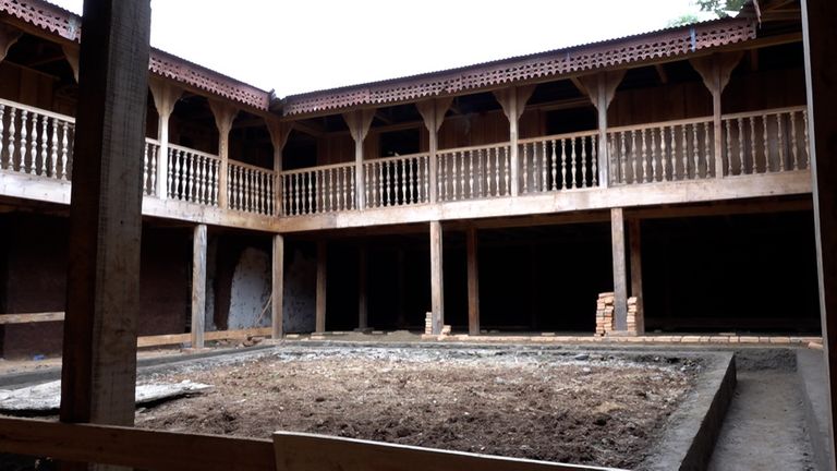 قصر ملك أباجيفار بمدينة جيما غرب إثيوبيا