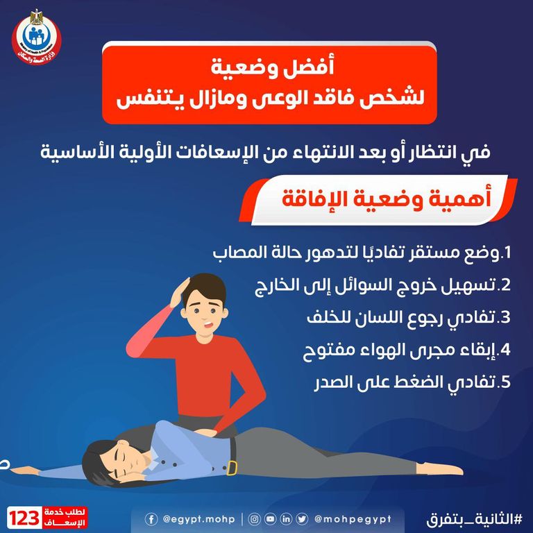 شخص مصاب بحالة إغماء - تعبيرية