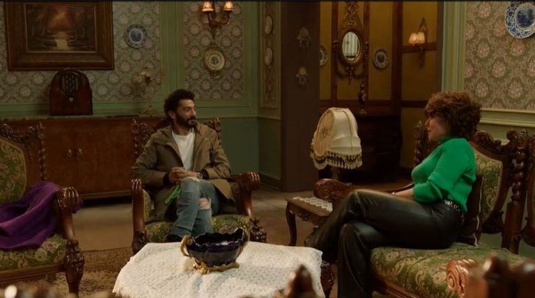 خالد النبوي في مشهد من المسلسل