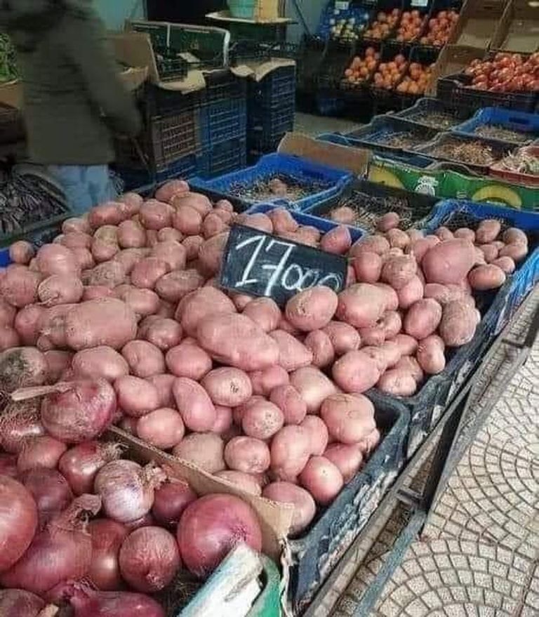 حملة مقاطعة البطاطس بالجزائر بعد الارتفاع القياسي لأسعارها حملة مقاطعة البطاطس بالجزائر