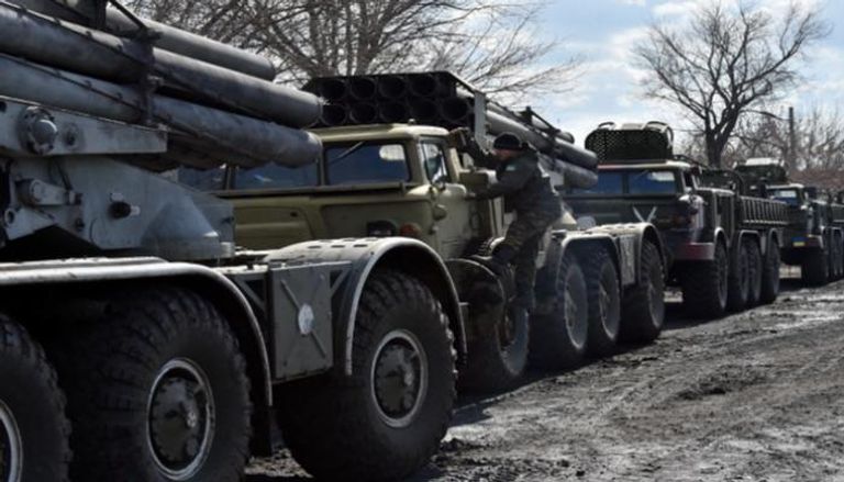 شحنات أسلحة في أوكرانيا
