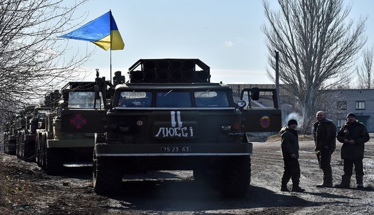 شحنات أسلحة في أوكرانيا