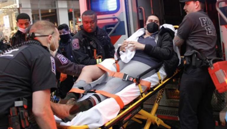 المرأة التي تعرضت لحادث طعن بمترو أنفاق نيويورك
