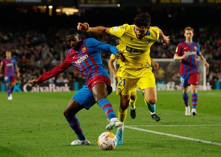 برشلونة ضد قادش