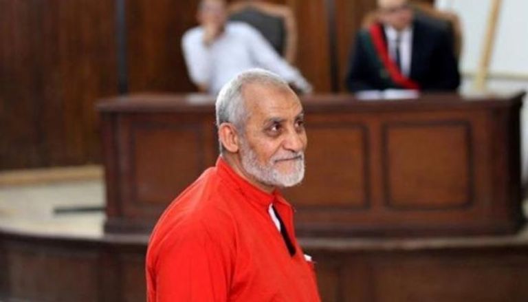 محمد بديع مرشد جماعة الإخوان الإرهابية