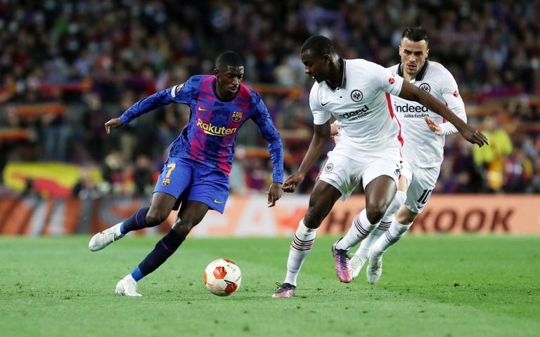 برشلونة وفرانكفورت