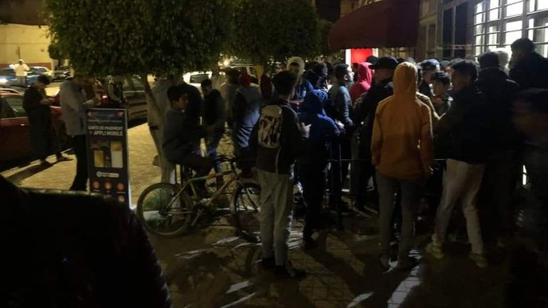 جماهير الرجاء المغربي