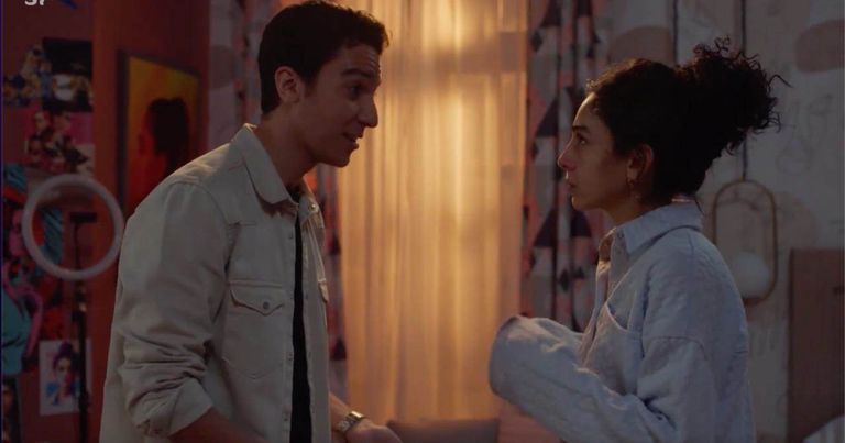 خالد النبوي في مشهد من مسلسل راجعين يا هوى