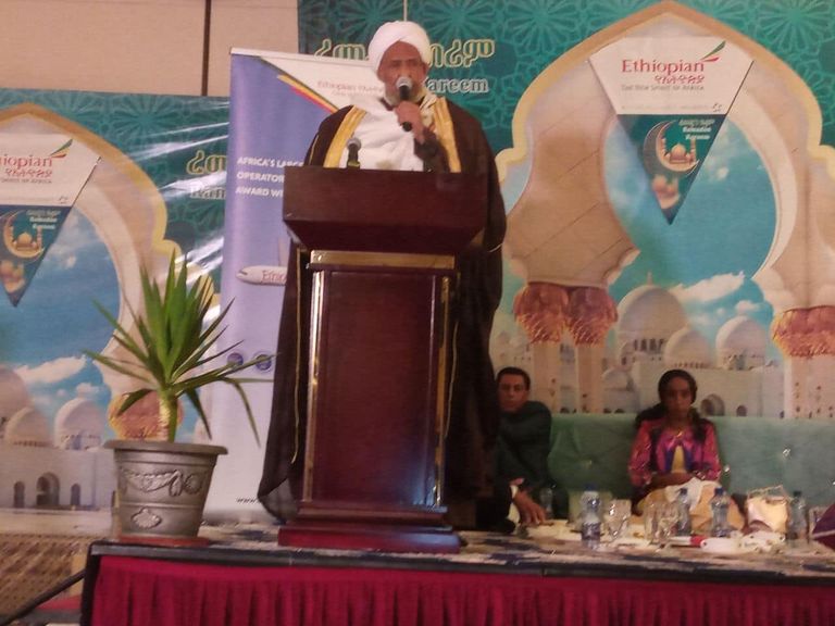 جانب من الإفطارات الجماعية في إثيوبيا 