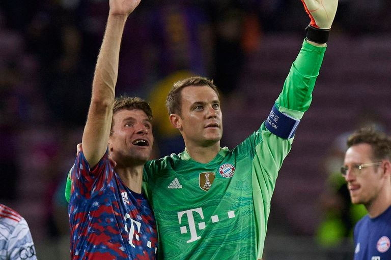 نوير ومولر روبرت ليفاندوفسكي