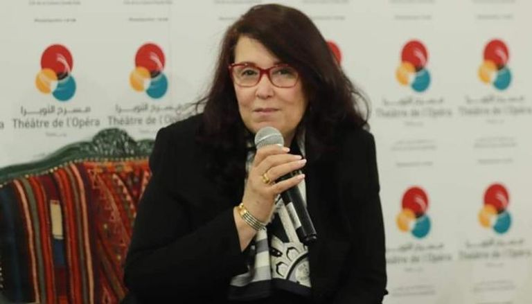 وزيرة الثقافة التونسية حياة قطاط