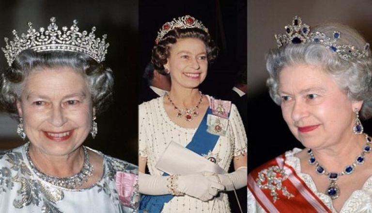 الملكة إليزابيث تمتلك مجموعة من أفخم مجوهرات العالم
