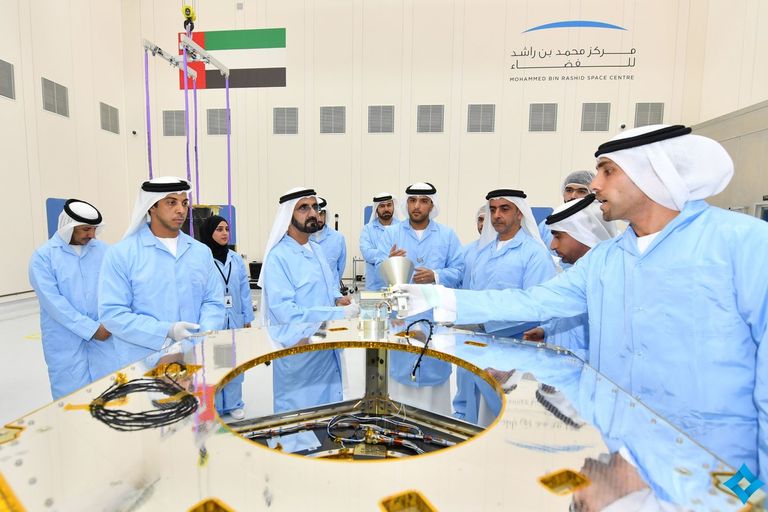 قمر MBZ-SAT سيتم إطلاقه نهاية العام المقبل