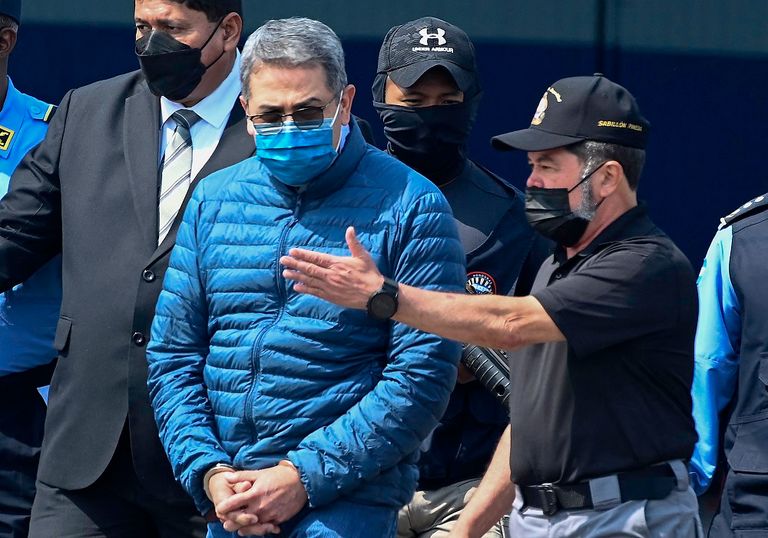 رئيس دولة سابق يحاكم في الولايات المتحدة- أ ف ب