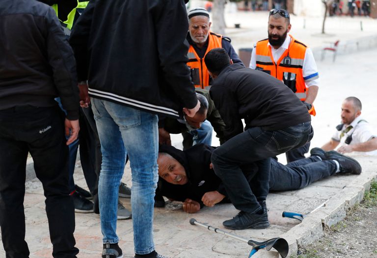 الشرطة الإسرائيلية في باحات الأقصى