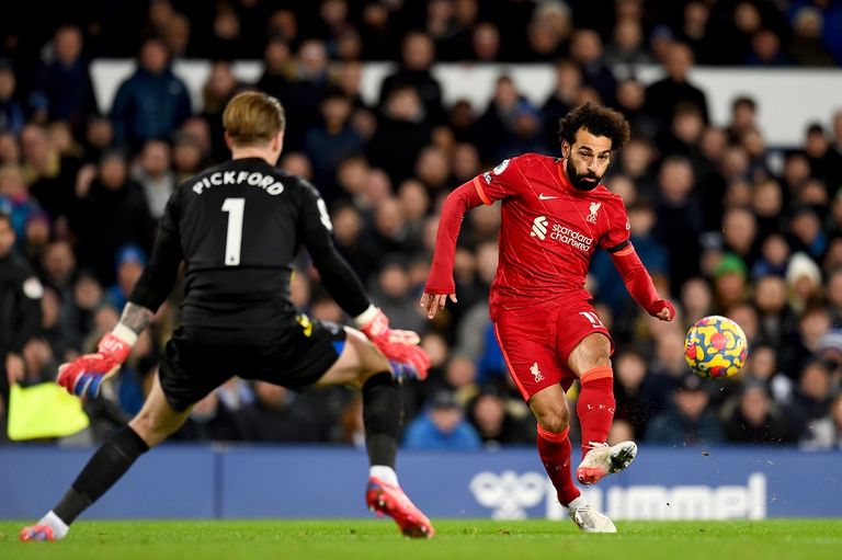 محمد صلاح نجم ليفربول ضد إيفرتون محمد صلاح نجم ليفربول ضد إيفرتون