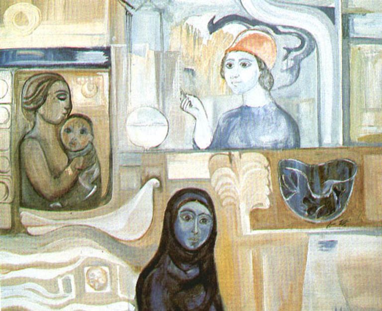 نزيهة سليم تزين واجهة جوجل