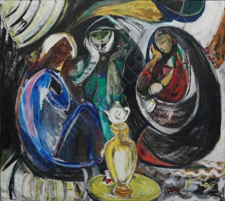 نزيهة سليم تزين واجهة جوجل