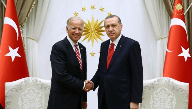 الرئيسان التركي أردوغان والأمريكي جو بايدن