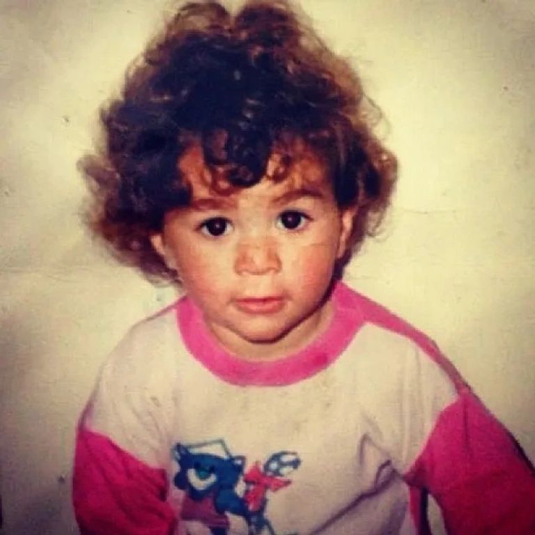 كريم بنزيما في مرحلة الطفولة