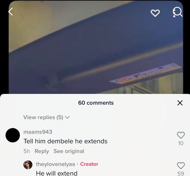 تعليق صديقة شقيق ديمبلي حول مستقبل اللاعب في برشلونة عثمان ديمبلي لاعب برشلونة