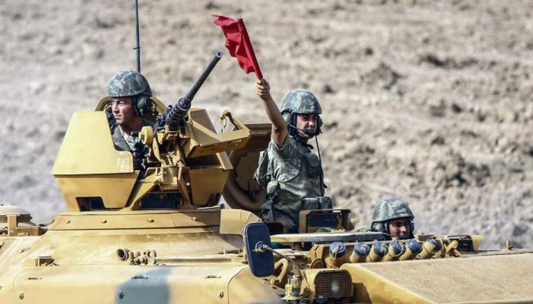 قوة تركية داخل الأراضي العراقية خلال عمليات ملاحقة لعناصر معارضة