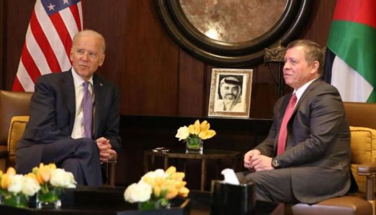 العاهل الأردني والرئيس الأمريكي - أرشيفية
