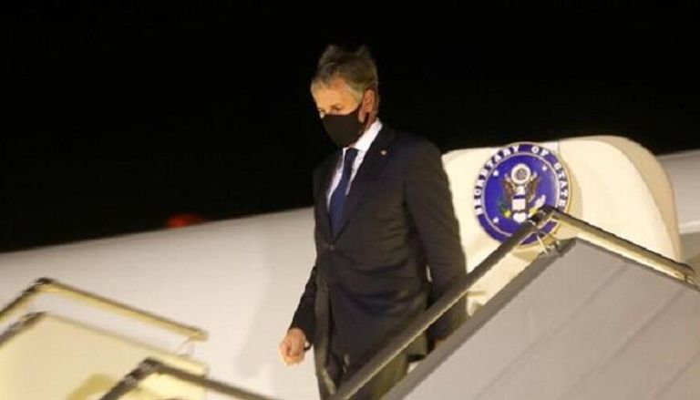 وزير الخارجية الأمريكي يصل العاصمة الأوكرانية