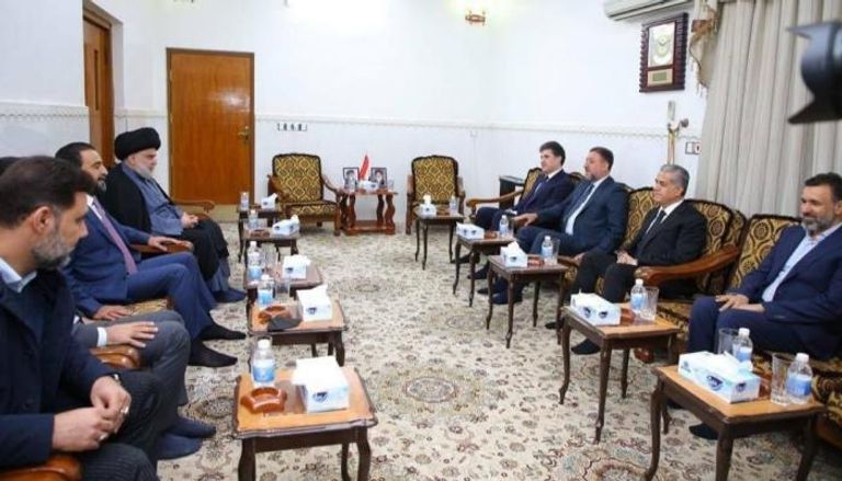 كتلتا عزم وتقدم قبيل اعلان اندماجهما في تحالف السيادة