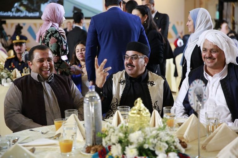 حفل إفطار الأسرة المصرية الرئيس المصري عبد الفتاح السيسي