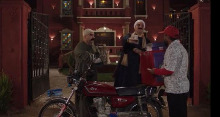 حمدي المرغني في لقطة من المسلسل