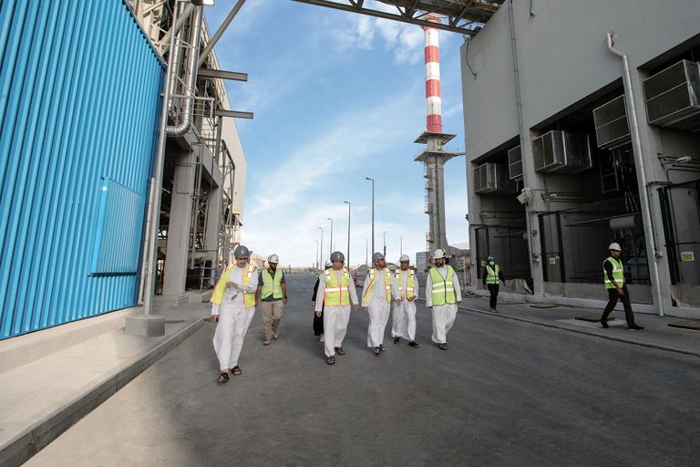 أول محطة في دولة الإمارات لتحويل النفايات إلى طاقة مقر شركة الإمارات لتحويل النفايات إلى طاقة