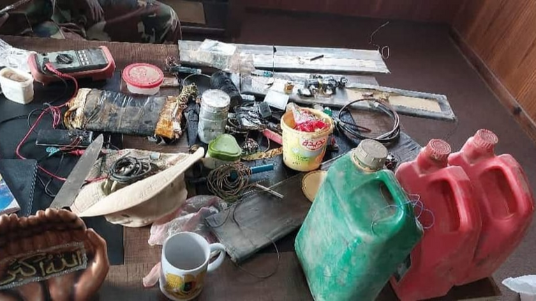 مضبوطات تنظيم داعش الإرهابي في ليبيا