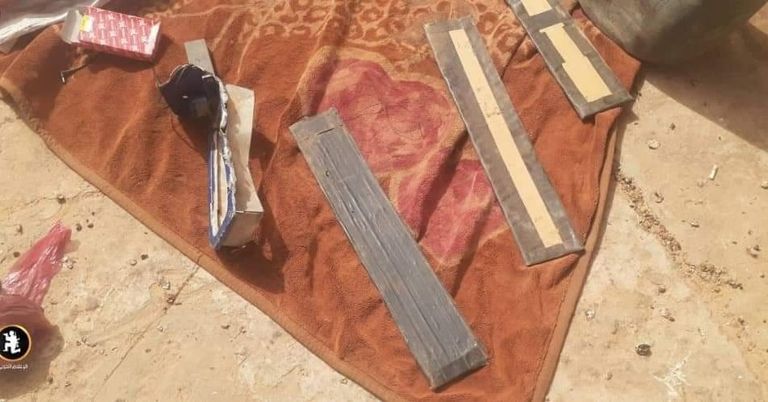 مضبوطات تنظيم داعش الإرهابي في ليبيا