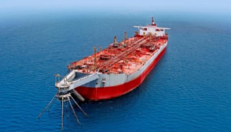 ناقلة النفط صافر المعطلة في مياه البحر الأحمر