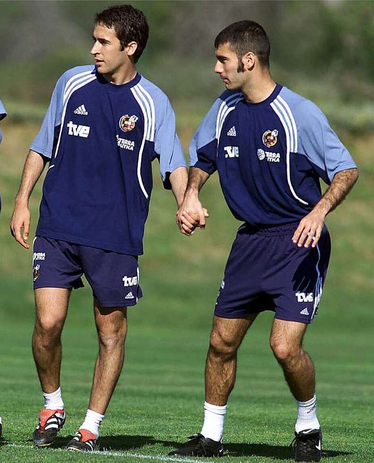 راؤول وبيب بيب جوارديولا وزيدان