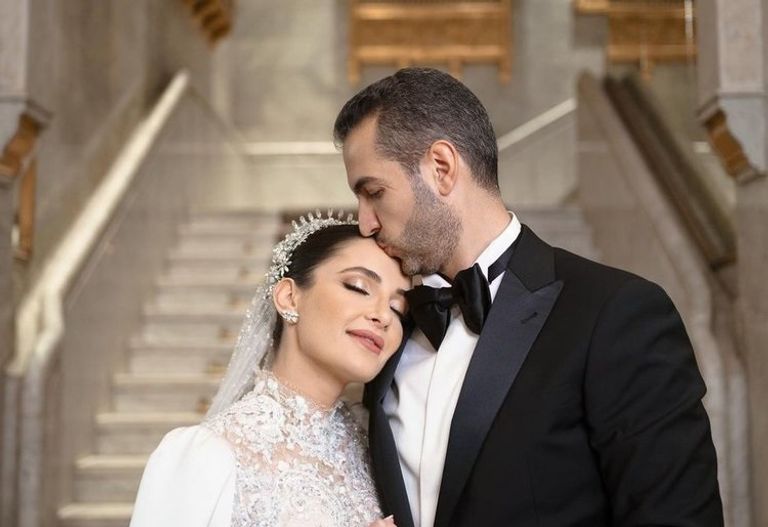 زفاف شام الذهبي وأحمد هلال