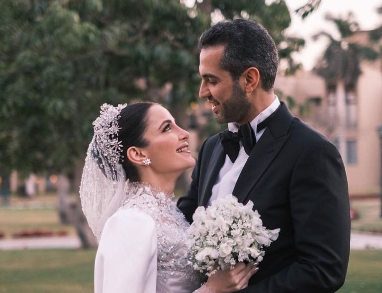 زفاف شام الذهبي وأحمد هلال