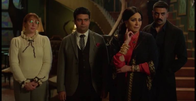 خالد النبوي في مشهد من مسلسل راجعين يا هوى