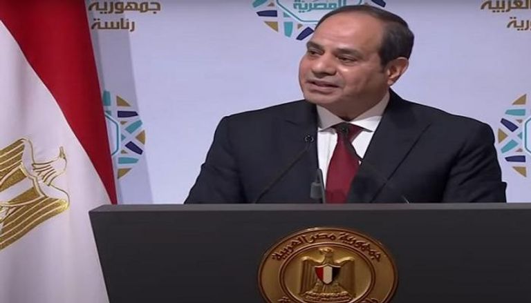 السيسي خلال حفل إفطار الأسرة المصرية