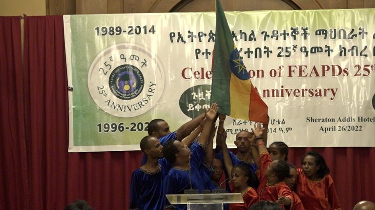 احتفالية ذكرى تأسيس اتحاد روابط أصحاب الهمم في إثيوبيا